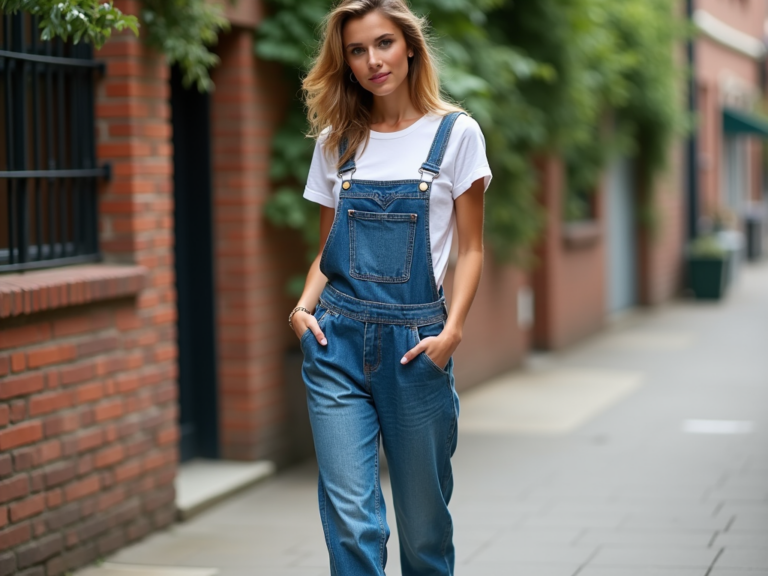 ecodecohouse.ro | Salopete din denim pentru femei: cum să obții un look casual chic