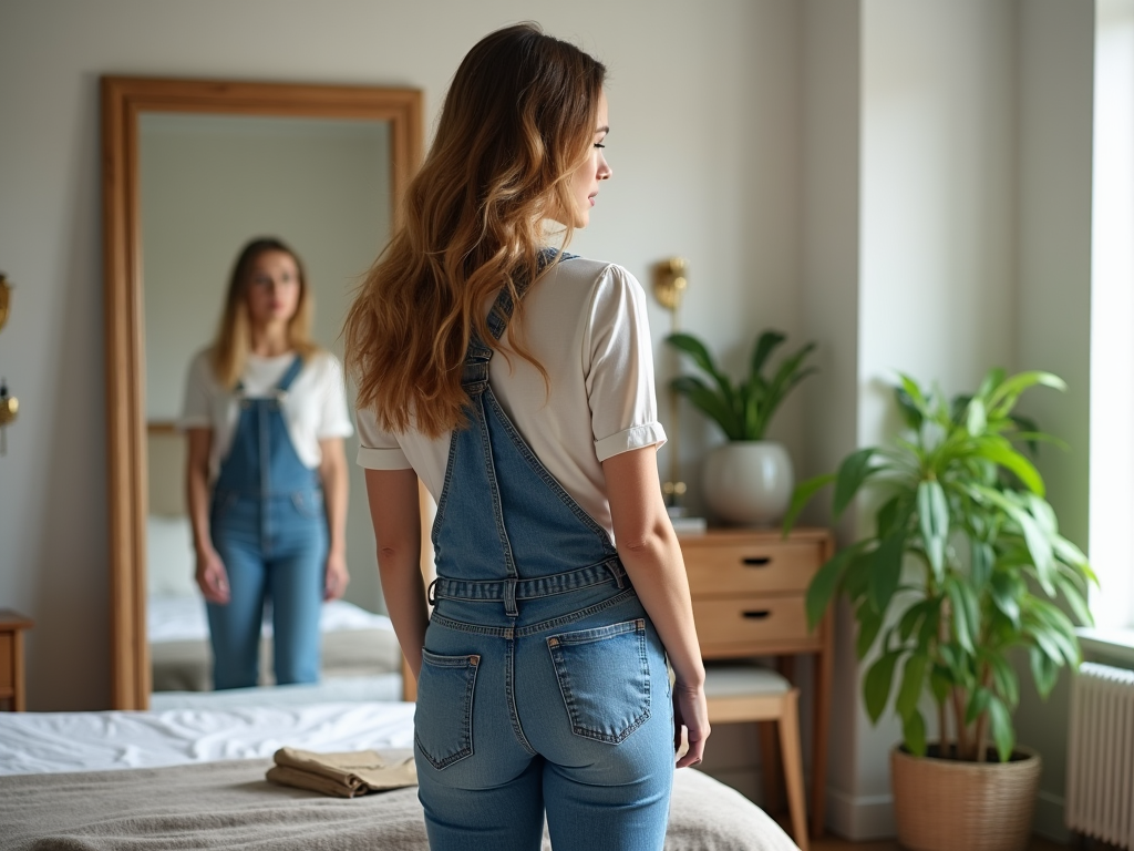 ecodecohouse.ro | Cum să îți faci singură ajustări la salopeta din denim pentru femei