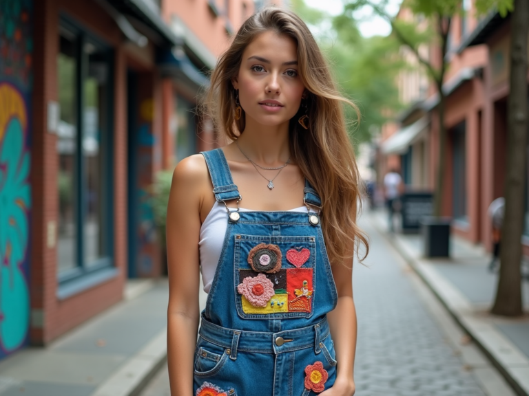 ecodecohouse.ro | Cum să porți salopeta de blugi cu sneakers sau cizme